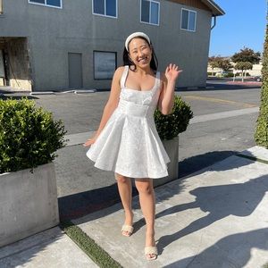 SHOWPO WHITE CORSET DRESS